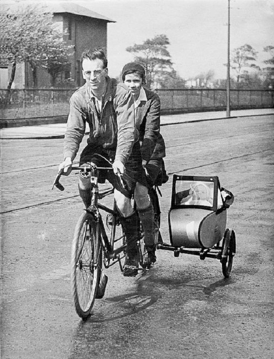 Bild-alte-Tandem